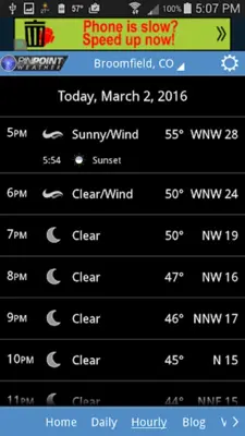 Fox31 - CW2 Pinpoint Weather android App screenshot 2